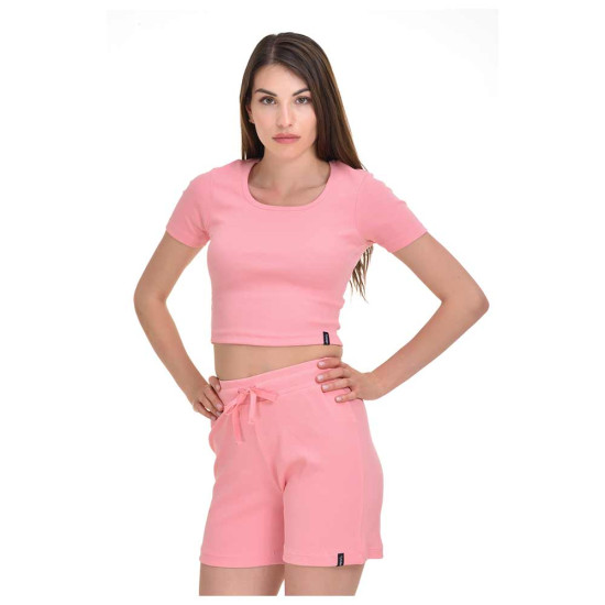 Target Γυναικεία κοντομάνικη μπλούζα Cotton Rib 2x1 Crop Top Rib Cotton Target Γυναικεία κοντομάνικη μπλούζα Cotton Rib 2x1 Crop Top Rib Cotton